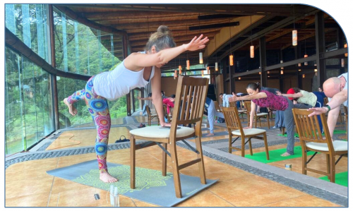 YOGA EN SILLA